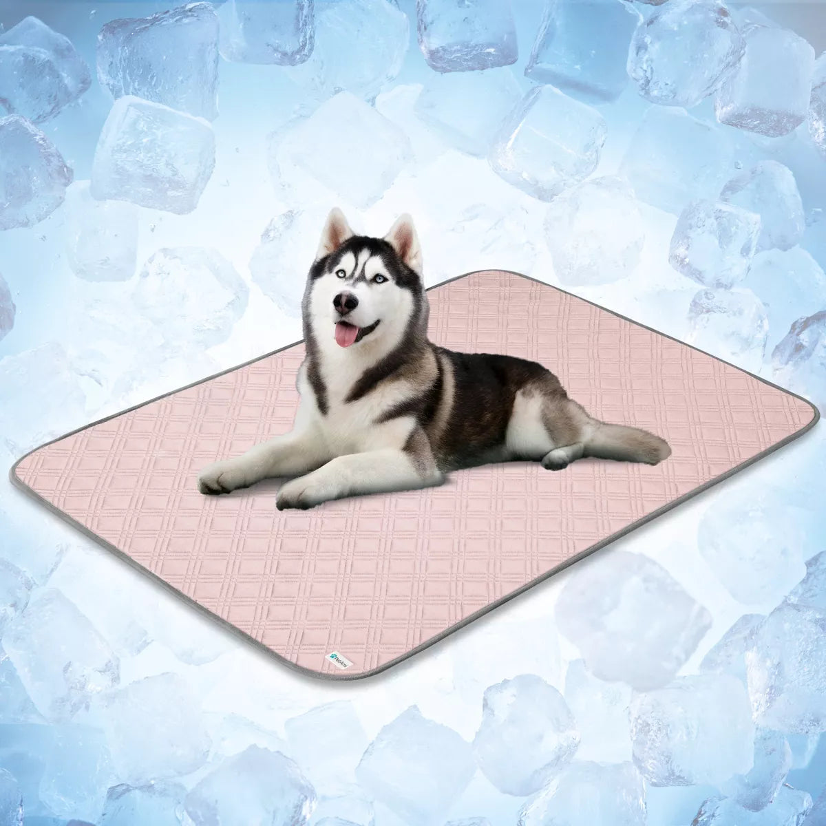 Petami Waterproof Cooling Blanket Mat for Dog Cat Pet, anti Slip Indoor Cool Pad, Q-MAX Sofa Couch Bed Crate Cover