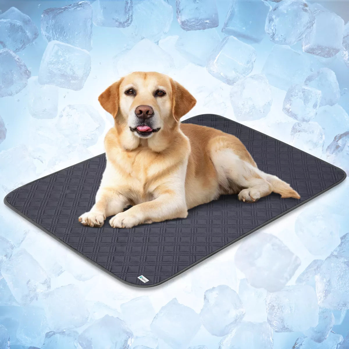 Petami Waterproof Cooling Blanket Mat for Dog Cat Pet, anti Slip Indoor Cool Pad, Q-MAX Sofa Couch Bed Crate Cover