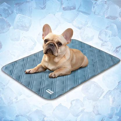 Petami Waterproof Cooling Blanket Mat for Dog Cat Pet, anti Slip Indoor Cool Pad, Q-MAX Sofa Couch Bed Crate Cover