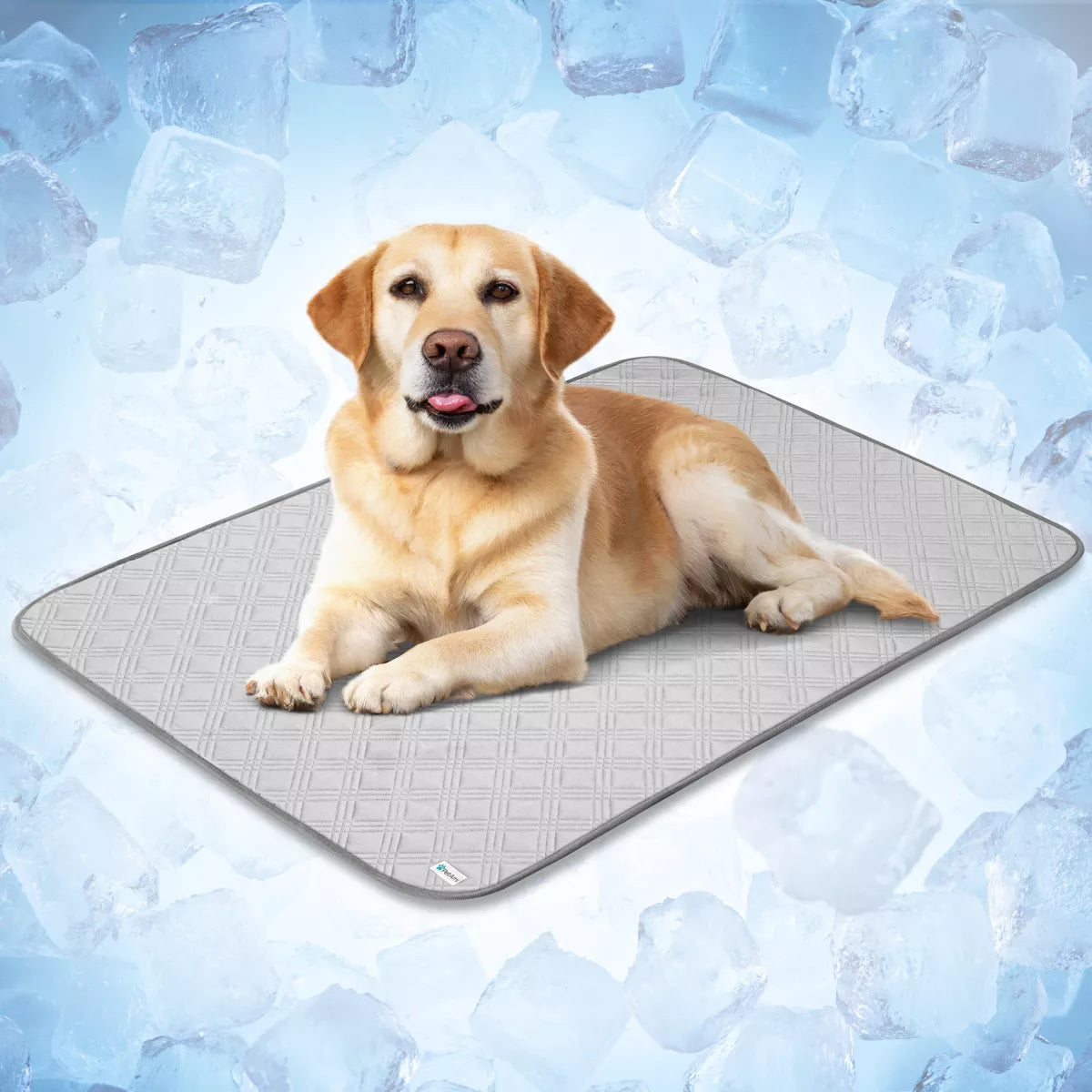 Petami Waterproof Cooling Blanket Mat for Dog Cat Pet, anti Slip Indoor Cool Pad, Q-MAX Sofa Couch Bed Crate Cover