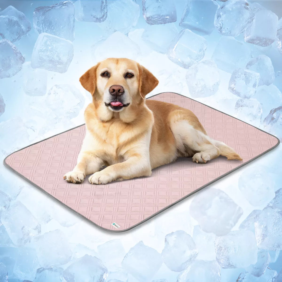 Petami Waterproof Cooling Blanket Mat for Dog Cat Pet, anti Slip Indoor Cool Pad, Q-MAX Sofa Couch Bed Crate Cover