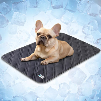 Petami Waterproof Cooling Blanket Mat for Dog Cat Pet, anti Slip Indoor Cool Pad, Q-MAX Sofa Couch Bed Crate Cover