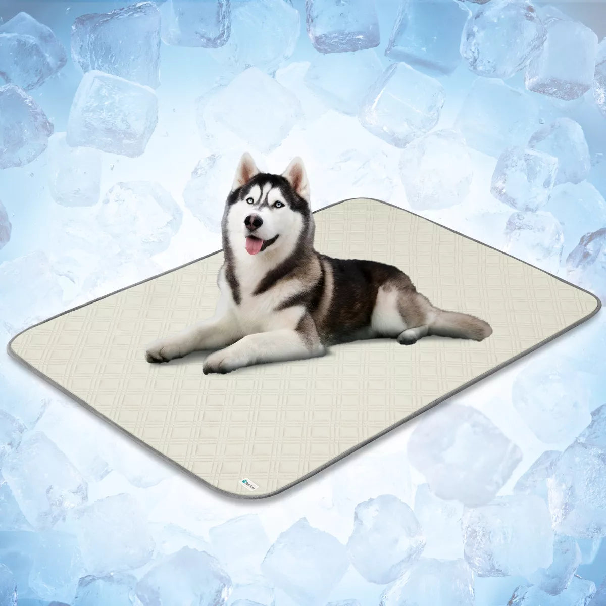 Petami Waterproof Cooling Blanket Mat for Dog Cat Pet, anti Slip Indoor Cool Pad, Q-MAX Sofa Couch Bed Crate Cover