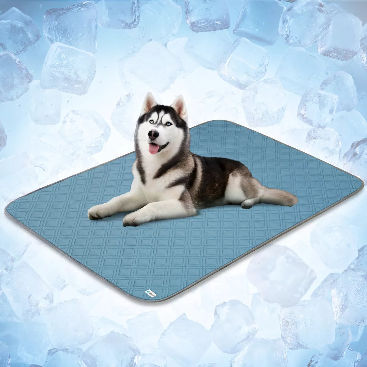 Petami Waterproof Cooling Blanket Mat for Dog Cat Pet, anti Slip Indoor Cool Pad, Q-MAX Sofa Couch Bed Crate Cover